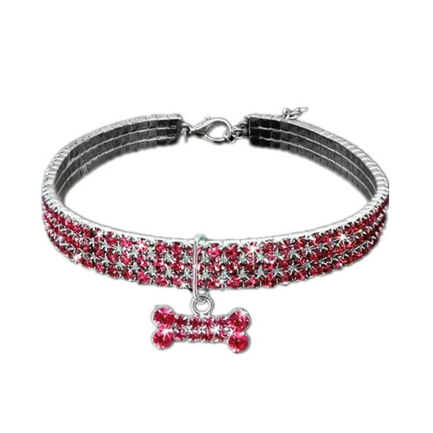 Xiao Hua Collar decorativo para mascotas, accesorio decorativo para gatos y perros, rango ajustable para cachorros, perros, gatos, accesorios de aseo para mascotas, M, A03