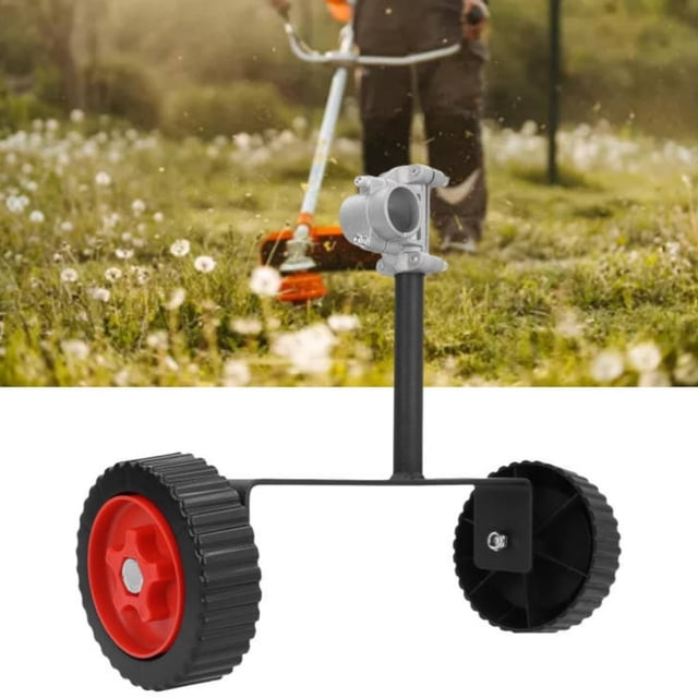 Adjustable Support Wheel for String Trimmer and Brushcutter with Height Customization and 26mm Tube ABS Material