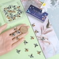 thumbnail image 3 of 40Pcs Honey Bee Charms Gold Bees Charm Alloy Enamel Rhinestones HoneyBee Small Insects Spring Charm for Jewelry Making Charms Supplies DIY Necklace Bracelet Earrings Crafts Adult colorful, 3 of 6