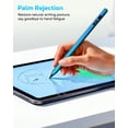 thumbnail image 4 of MoKo Stylus Pen for iPad 2018-2025,Fast Charging Pencil for iPad(A16) 11th-6th Gen with Power Display,Tilt Sensitivity for Apple iPad Air 7/6/5/4/3/M3/M2, Pro 13"/12.9"/11"/M4, Gradation Blue, 4 of 9