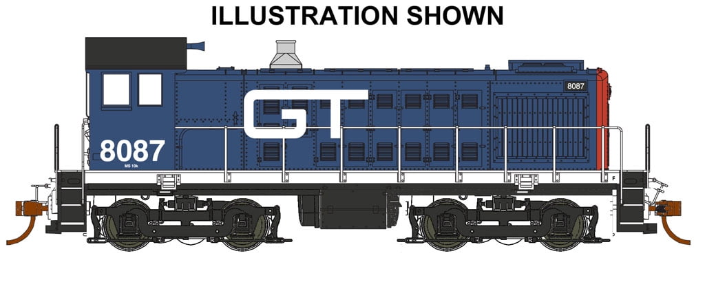 Bachmann Industries Alco S4 Grand Trunk #8087 DCC Ready Diesel Locomotive HO Scale