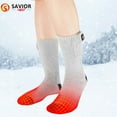 thumbnail image 3 of SAVIOR Heated Socks for Men Women, Battery Powered Thermal Electric Socks for Cold Feet,Camping Hunting Winter Foot Warmers, 3 of 10