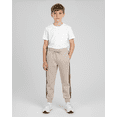 thumbnail image 4 of Real Essentials 3 Pack: Boys' Cotton Fleece Jogger Sweatpants - Active Athletic Youth Pants for Teens with Pockets, 4 of 6