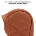 thumbnail image 6 of TACILIP Car Accessories, Leather Lattice Pattern Gear Knob Cover, Auto Car Knob Protective Sleeve Hoop & Loop Type, Gifts for Father, 6 of 6