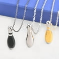 thumbnail image 4 of kurtrusly Tube en Acier Inoxydable Pendentif Collier Boîtier Creux Capsule pour Cendres Bijoux, 4 of 9