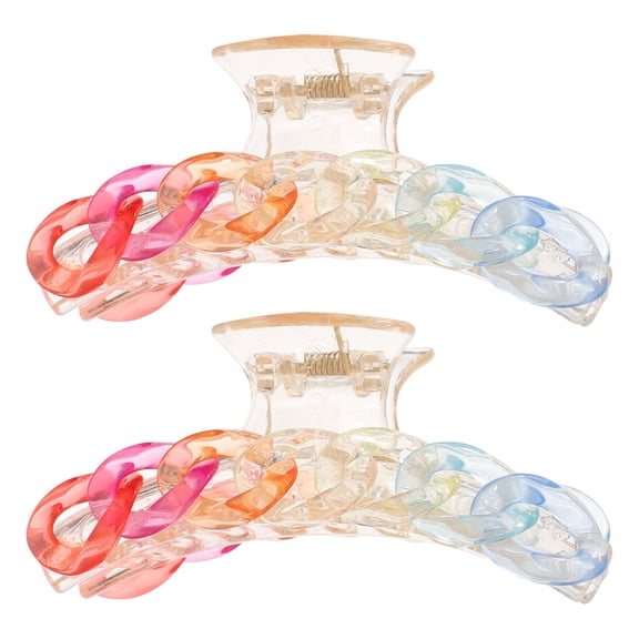 ifundom 2Pcs French Design Hair Clips for Medium Hair, Stylish Hair Accessories for Party, Events, Everyday Use