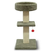 Kitty Tree Pedestal with Bed and Ball
