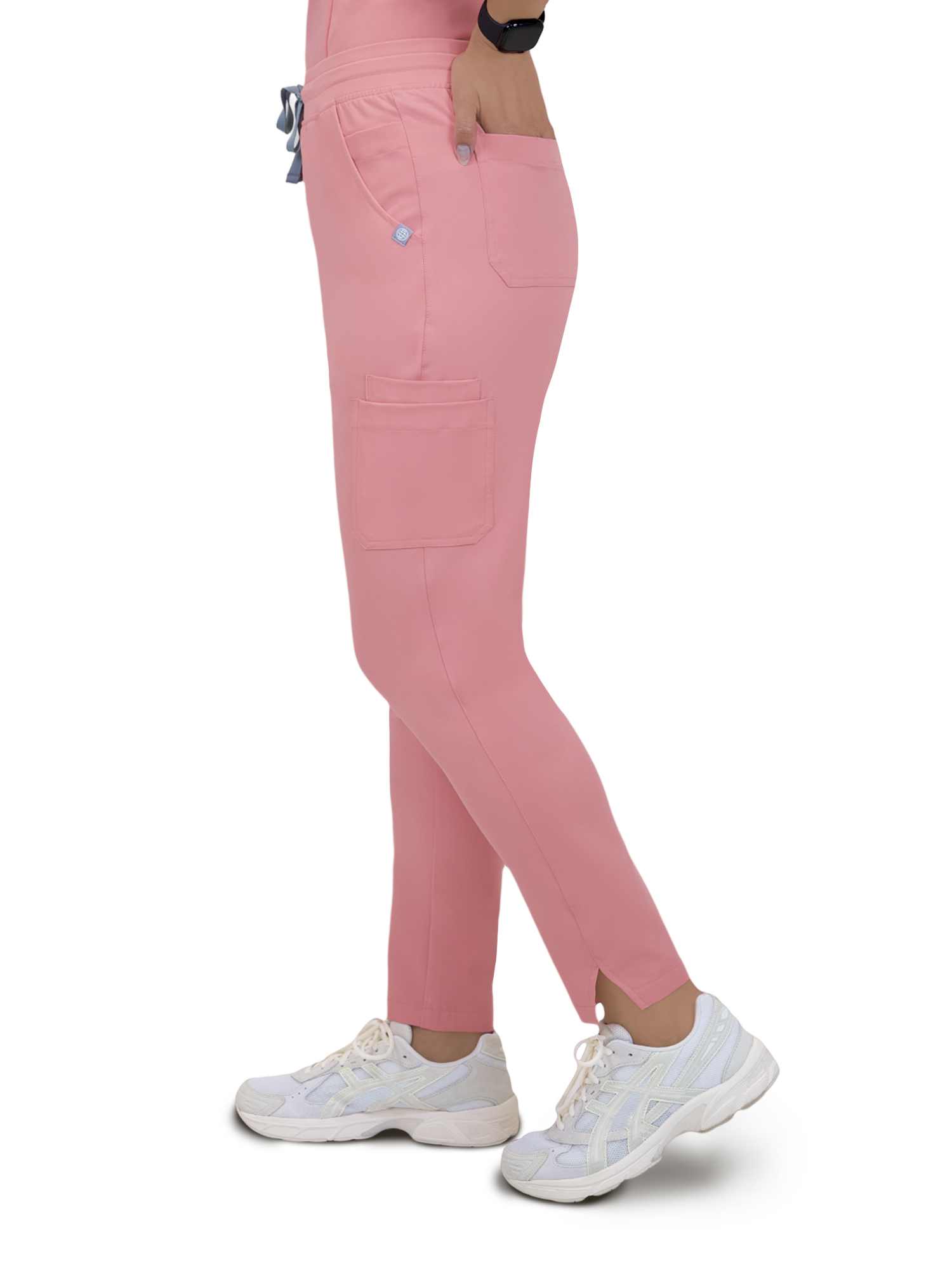 Doctor's Choice Elite -Rx Antimicrobial Fluid-Repel Women's Scrub Pant, Pink S - XXXL