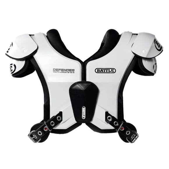 Hombreras de fútbol americano Battle Defender con ventilación aeroespacial