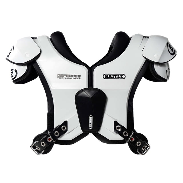 Hombreras de fútbol americano Battle Defender con ventilación aeroespacial
