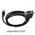 thumbnail image 3 of Mini USB Male To RS232 DB9 9 Pin Female Adapter Entension Leads 180CM Cable Adapter, 3 of 4