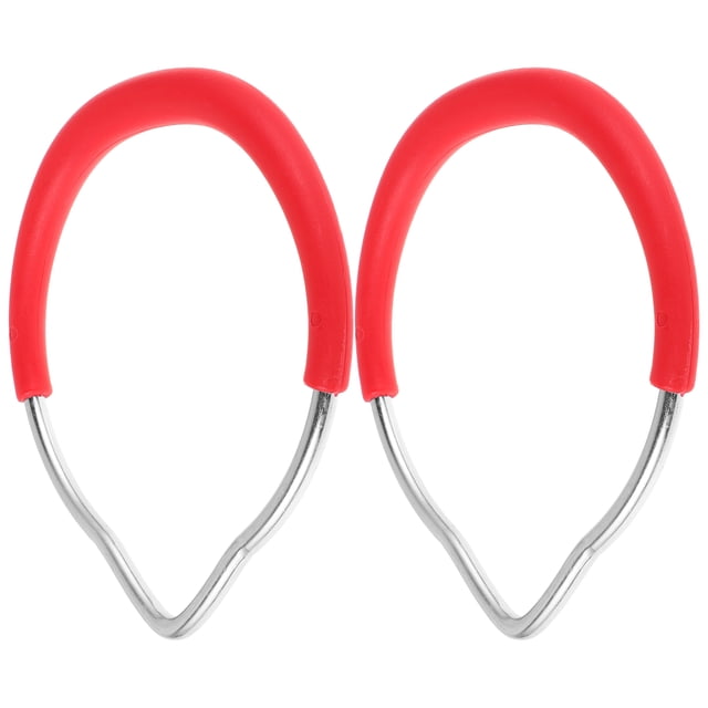 IFANLANDOR 2Set Gymnastics Rings Metal for Hanging Fitness Training in Outdoor Play