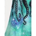 thumbnail image 3 of Tank Top de Talla Extra con Estampado de Pulpo con Escote Pico Rosegal  Camisetas sin mangas de talla grande, 3 of 5