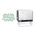 thumbnail image 2 of Basic 2000 Plus Personalized Self-Inking Address Stamp with 5 Lines - Green Ink, 2 of 5