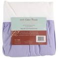 thumbnail image 3 of TL Care 100% Natural Cotton Percale Crib Bed Skirt, Lavender, Soft Breathable, for Girls, 3 of 4