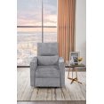 thumbnail image 1 of K-Living Edyn Power Recliner Chair in Dove Color and Lucie Fabric, 1 of 2