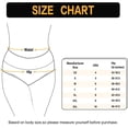thumbnail image 6 of YAZI Womens High Waisted Underwear Cotton Panties Regular & Plus Size 5-Pack, 6 of 6