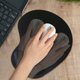 thumbnail image 5 of Uuiauoio Office Mousepad with Gel Wrist Support - Ergonomic Gaming Desktop Mouse Pad Wrist Rest - Design Gamepad Mat Rubber Base for Laptop Computer -Silicone Non-Slip Special-Textured Surface, 5 of 6