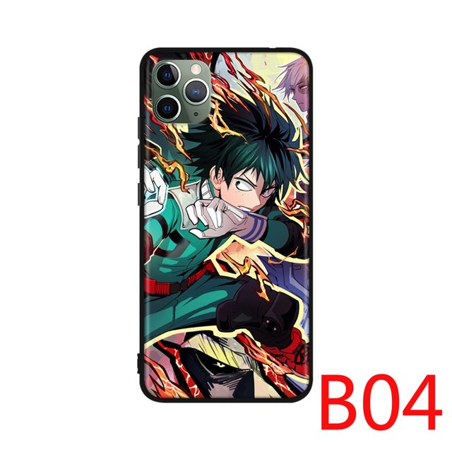 H-124 My Hero Academia Funda De Silicona Suave Compatible Para Xiaomi Mi Redmi Note 10S 10 Pro Max Lite