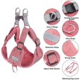 thumbnail image 2 of Dog Harness Soft Suede Fabric Pet Vest Step In Adjustable Reflective _jiue, 2 of 5