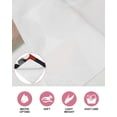 thumbnail image 6 of Red Grey, Kitchen Dish Towels for Drying Dishes Set of 2, Abstract Retro Middle Century Geometric Art Waffle Weave Microfiber Hand Tea Bathroom Towels Quick Dry & Absorbent Towel 12x12, 6 of 7