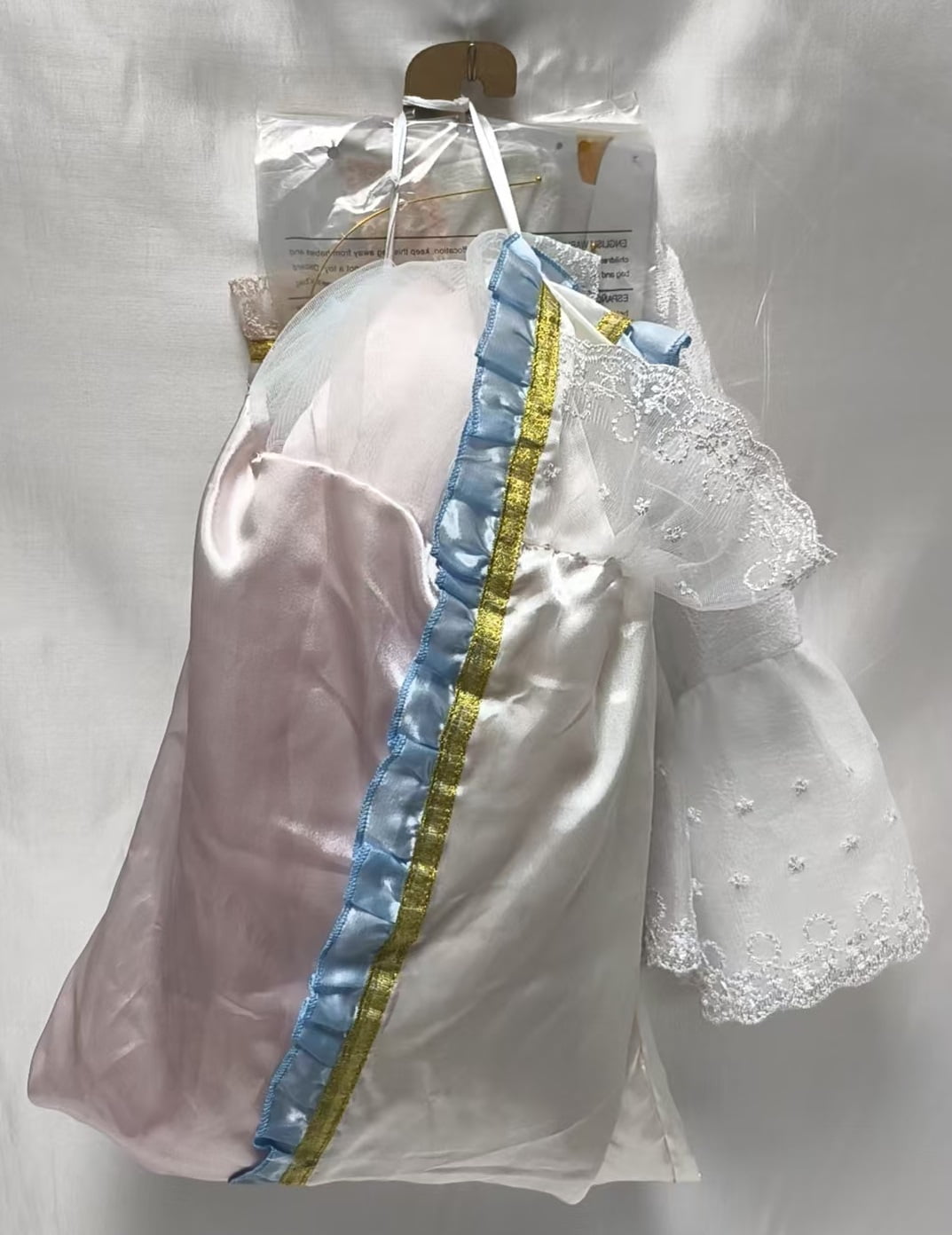 Princess Dress, Halloween Costume for Children, Girls' Size L (10/12), by Way to Celebrate