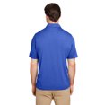 thumbnail image 2 of Team 365 TT51H Men's Zone Sonic Heather Performance Polo - SPORT ROYAL HTHR - 3XL, 2 of 2