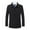 Black, variant on Xysaqa Men's Fashion Business Work Jackets Classic Lapel Collar Button Sport Coats Office Uniform Formal Pea Coat XL-7XL （Available in Big & Tall) Khaki