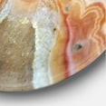 thumbnail image 3 of Designart 'Strips and Ovals on Agate ' Modern wall clock, 3 of 6