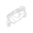 thumbnail image 3 of New Genuine Nissan Handle Assy-Door Inside,Lh 806716FK0A / 80671-6FK0A OEM, 3 of 10