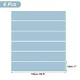 thumbnail image 2 of Self-Adhesive Stair Stickers, 6pack 39.37"x7.09" Peel and Stick Vinyl Staircase Stickers Decals for Stair Home, Blue, 2 of 6