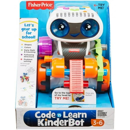 Fisher-Price Code 'n Learn Kinderbot with Interactive Challenges