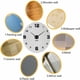 thumbnail image 4 of Reloj de pared 3D DIY, moderno, silencioso, grande, XXL, reloj de pared, adhesivo de espejo para decoración de regalos en el hogar, restaurante, oficina y hotel (negro), 4 of 5