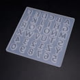 thumbnail image 4 of Digital Letter Mold Silicone Mold DIY Epoxy Resin Cement Plaster Mould Decor, 4 of 6
