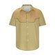 thumbnail image 5 of Camisa Elvqul para Hombre Casuales Stretch Cao Manga Corta de Bloques de Color con Solapa Abotonada, 5 of 5