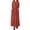 Red, variant on Womens Cotton Linen Maxi Dress Casual Loose Solid A-line Dress Flowy Summer Beach Vacation Dress with Pockets Gray XXL