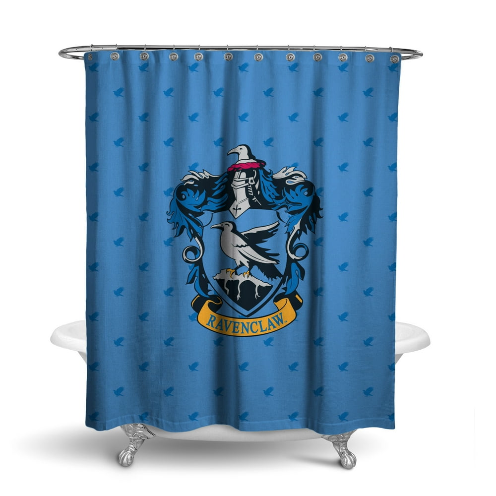 Harry Potter Shower Curtain Hogwarts Houses Gryffindor Slytherin