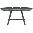 thumbnail image 5 of TREXM 5-Piece Dining Table Set: Round Extendable Wood Table & 4 Chairs, Gray, for Kitchen/Dining. Modern Farmhouse Style, Adjustable Size, Seats 4., 5 of 41