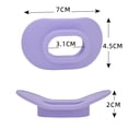 thumbnail image 6 of Pebbuoy Diving Regulator Mouthpiece Lips Cover Flexible Soft Food Grade Silicone Lip Protective Cover Underwater Breathing Accessories, 6 of 7