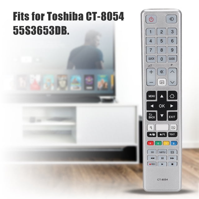 CT8054 TV Télécommande de Remplacement ABS Matériel Confortable Facile pour la Maison