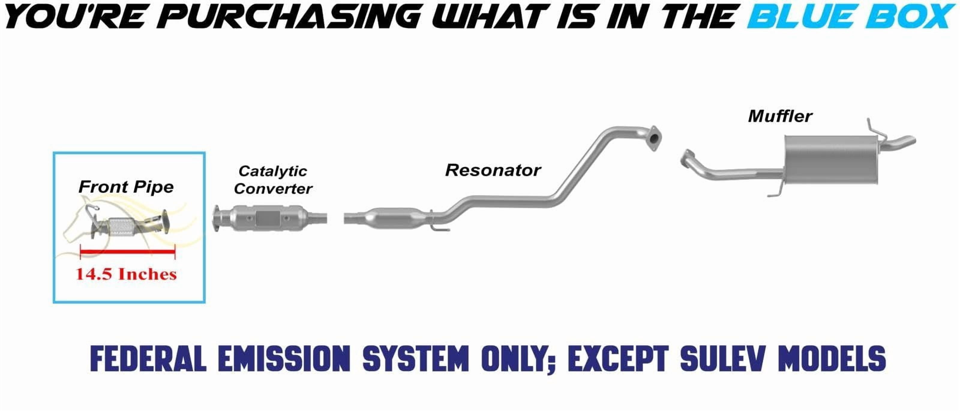 Northeastern Exhaust Front Flex Pipe Fits 2011-2016 Hyundai Elantra 1.8L - Direct Fit | Stainless Steel