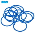 thumbnail image 3 of Unique Bargains 1.8' OD 1.5' ID Loose Leaf Rings Binder Ring Book Rings Steel for Scrapbook, Blue 10 Pack, 3 of 6