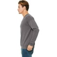 thumbnail image 2 of Bella Canvas Men`s Drop Shoulder Fleece, XL, Storm, 2 of 3