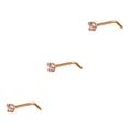 thumbnail image 3 of Tornillo de Nariz Ornamento Elegante Acero Inoxidable Dorado sweethay, 3 of 6
