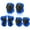 Blue, variant on Abody Kids Knee Pads Set 6 in 1 Protective Gear Kit Knee Elbow Pads with Wrist Guards Children Safety Protection Pads for Rollerblading Cycling Skating