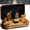1PCS, variant on Easter Decorations 2026 - Mini Christmas Nativity Set In Tin Box Jesus Birth Scene Figurines Decoration for Tabletop Party Office Decor & Christian Holiday Gifts(1PCS)