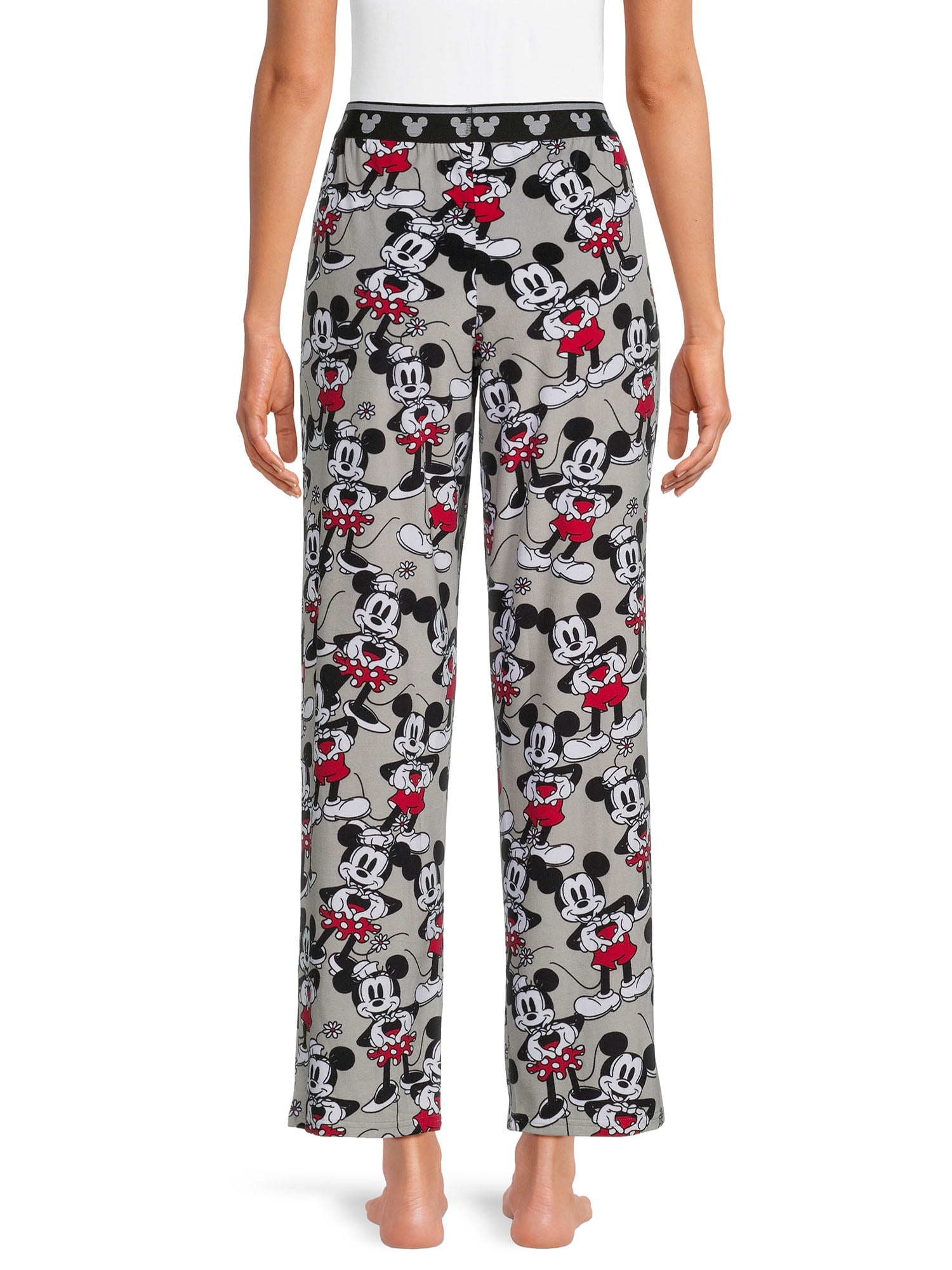 Disney Women's Mickey Mouse Plush Sleep Pants, Sizes XS-3X
