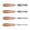 4, variant on Lynono 4Pcs Multifunctional Woodworking Carving Chisels Set High Hardness Carving Cutter Flat Chisels Multiple for Professional