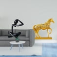 thumbnail image 2 of Figura de escritorio,Escultura abstracta para la oficina o el hogar,Estatuas de caballos,Estatuas de caballos Figura de caballo Figura de caballo,Esculturas de caballos,adornos de, 2 of 8