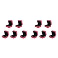 thumbnail image 1 of 10X Rings Display Box Storage Soft Velvet Tray Case Holder Stand Display Show Jewelry Organiser LED Light Ring Box, 1 of 5